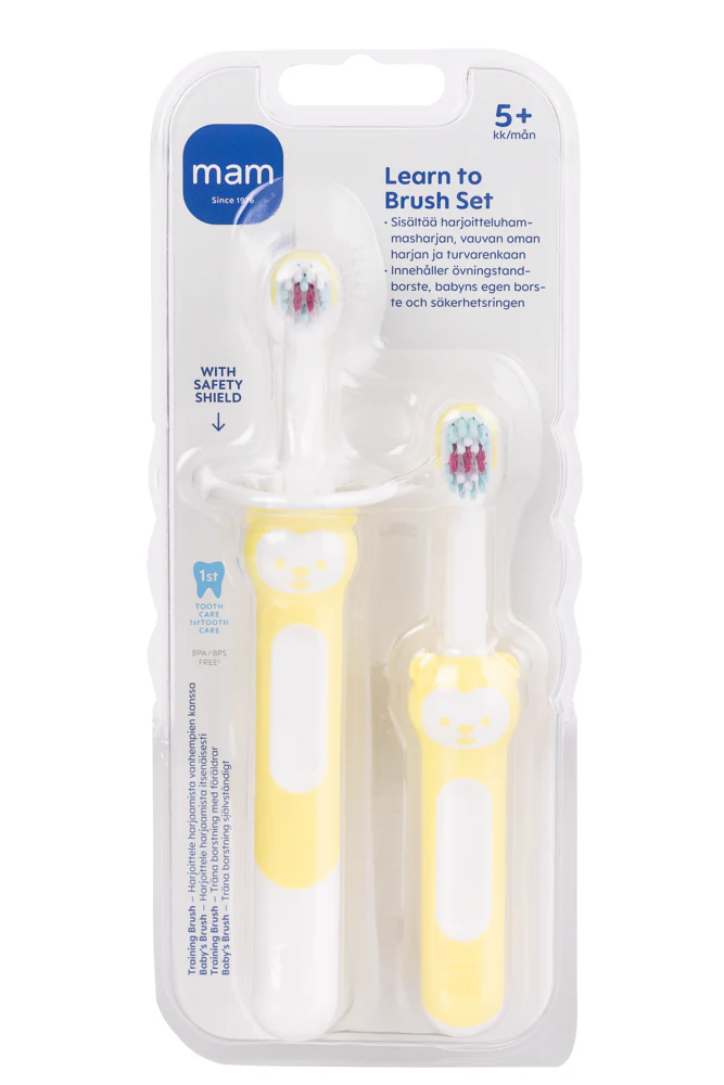 Mam Learn to brush set 5+kk hammasharjasetti