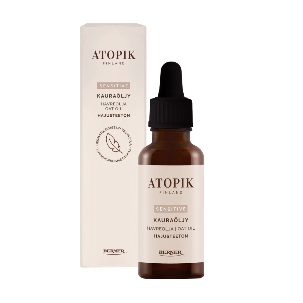 Atopik Sensitive kauraöljy 30 ml herkälle iholle - Image 3