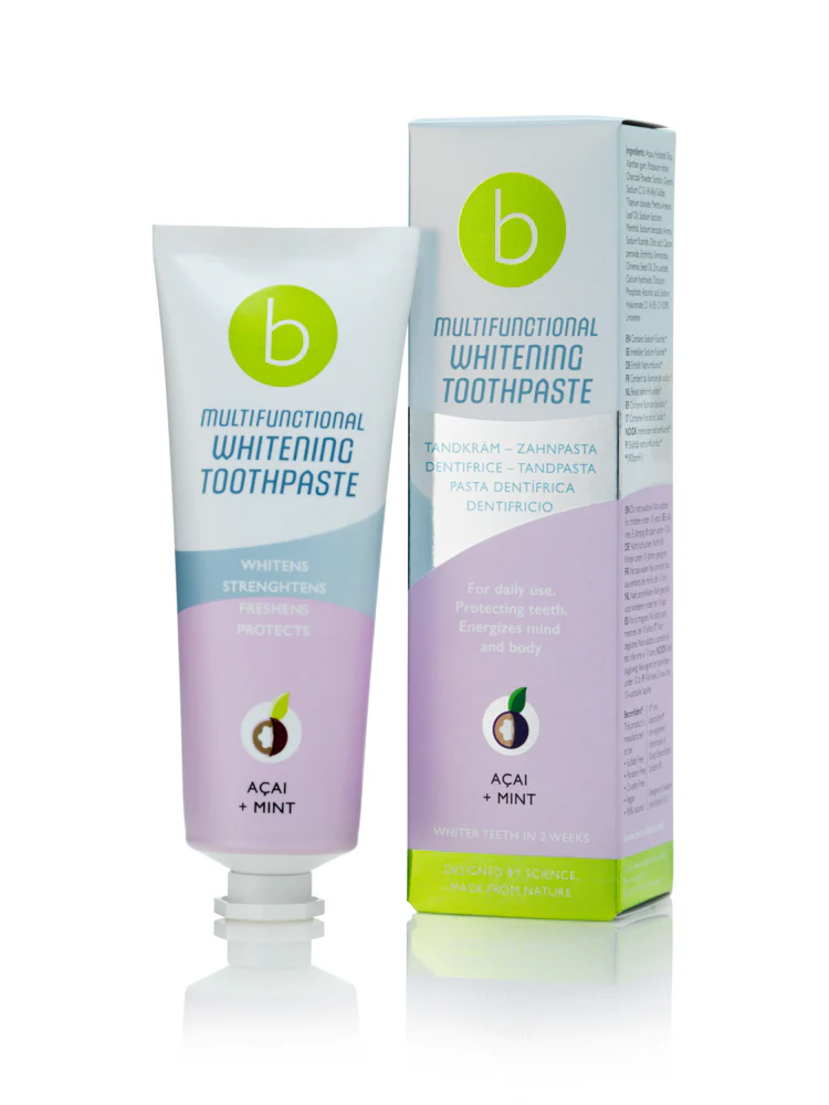 Beconfident valkaiseva hammastahna 75ml acai+minttu - Image 3