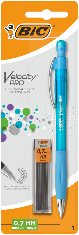 BIC Velocity Pro lyijytäytekynä 0,5 + täyttölyijyt - Image 2
