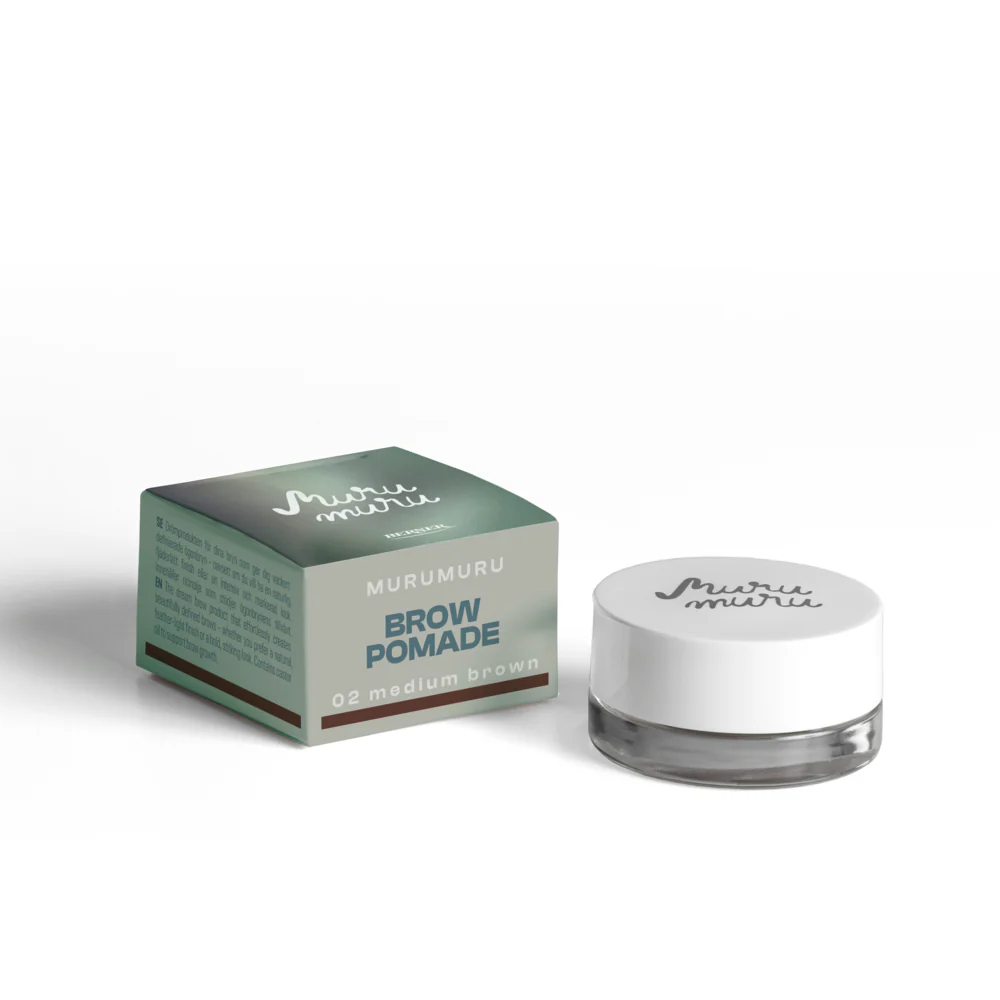 Murumuru Brow Pomade 02 Medium Brown 5ml - Image 2