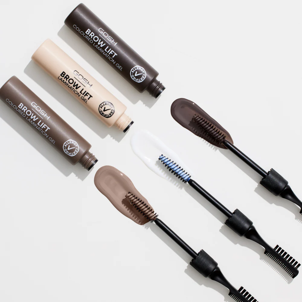 GOSH Brow Lift Lamination Gel -kulmageeli 6 ml, 001 Transparent - Image 5