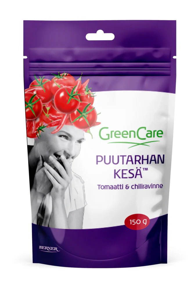GreenCare Puutarhan Kesä Tomaatti- ja Chiliravinne 150g