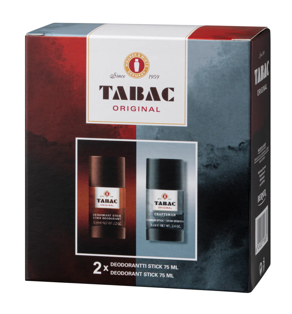 Tabac Original + Craftsman Deodorant Stick Duo Set 2x75ml