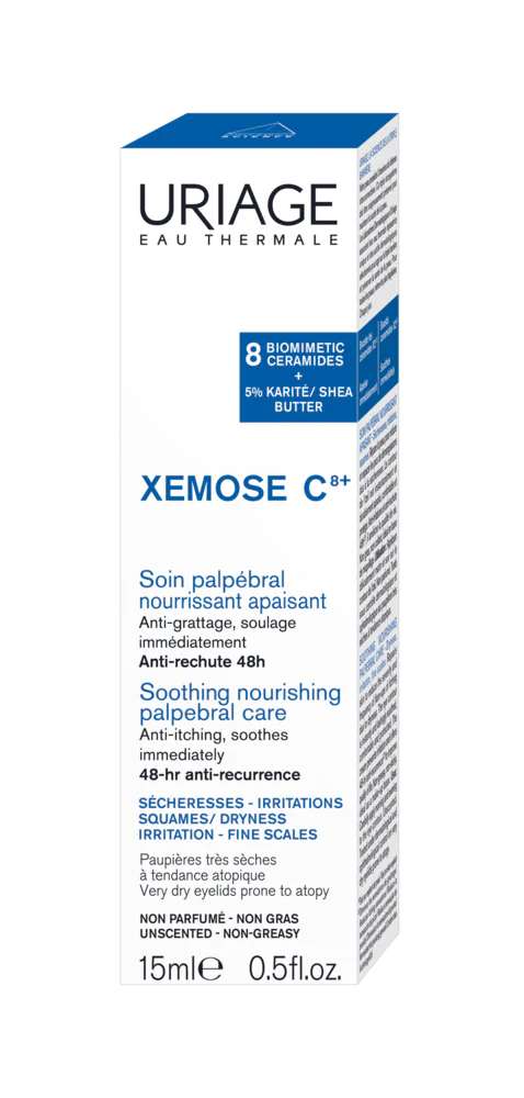 Uriage Xemose C8+ Soothing Nourishing Palpebral Care 15 ml silmänympärysvoide - Image 2
